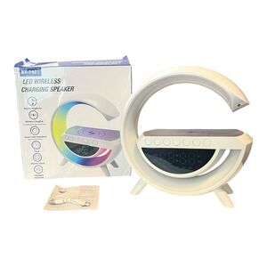 Multicolor Led Wireless Phone Charger Bluetooth Speaker BT3401